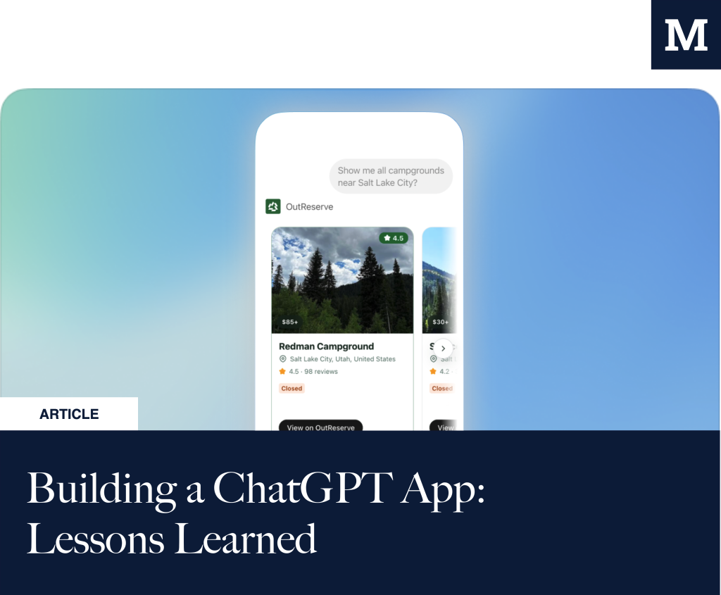 Building a ChatGPT App: Lessons Learned